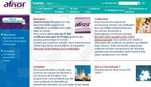 Site officiel : http://www.tn.afnor.org