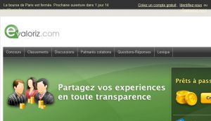 Site officiel : http://www.evaloriz.com