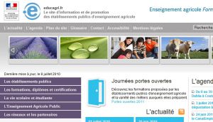 educagri.fr: Le site d'information et de promotion des établissements publics d'enseignement agricole