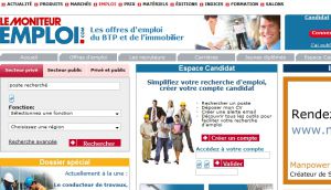 Site officiel : http://www.lemoniteur-emploi.com