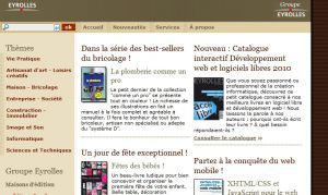 Site officiel : http://www.editions-eyrolles.com