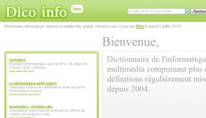 Dictionnaire informatique, internet et multimédia