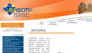 ENSC : ENSCMu, Ecole Nationale Supérieure d'enseignement en chimie 