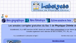 Site officiel : http://labolycee.org