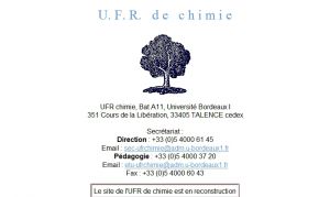 UFR de Chimie