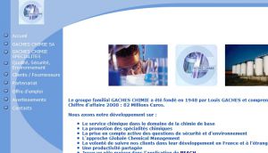 Gaches Chimie - ACCUEIL Partie Client