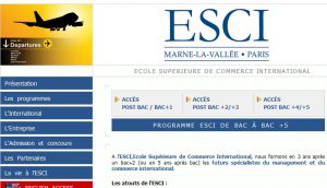 Site officiel : http://www.esci-paris.eu