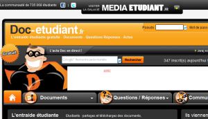 Site officiel : http://www.doc-etudiant.fr