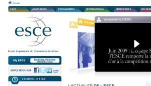 Site officiel : http://www.esce.fr