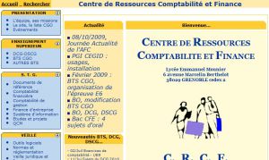 Site officiel : http://crcf.ac-grenoble.fr