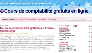 Cours de comptabilité gratuits en ligne