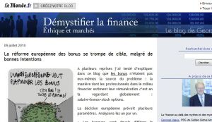 Démystifier la finance  - Blog LeMonde.fr