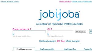 Site Officiel www jobijoba com