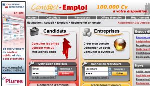 Site officiel : http://www.contact-emploi.com