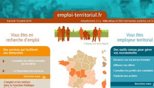 Site officiel : http://www.emploi-territorial.fr