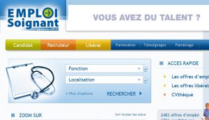 Site officiel : http://www.emploisoignant.com