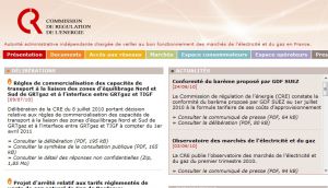 Site officiel : http://www.cre.fr