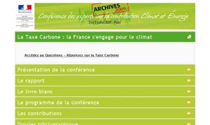 Site officiel : http://www.contributionclimatenergie.fr