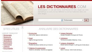 Site officiel : http://www.les-dictionnaires.com