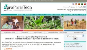 Site officiel : http://www.agroparistech.fr