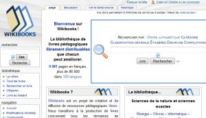 Site officiel : http://fr.wikibooks.org