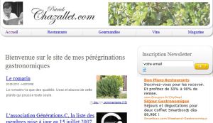 Site officiel : http://www.chazallet.com