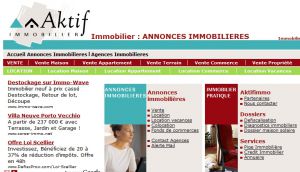 Immobilier annonces immobilières de vente et de location d'appartements et de maisons