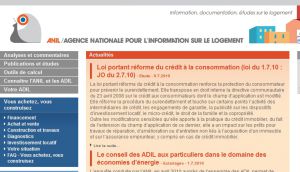 Site officiel : http://www.anil.org