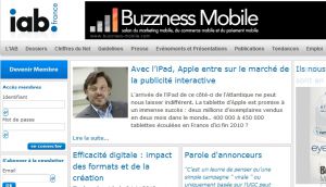 Site officiel : http://www.iabfrance.com