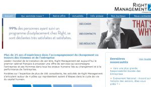 Site officiel : http://www.rightmanagement.fr