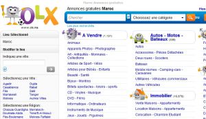 Site officiel : http://www.olx.ma