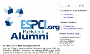 Site Officiel www espci org