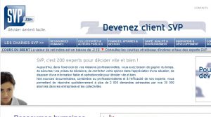 Site officiel : http://www.svp.com