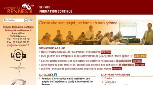 Site officiel : http://sfc.univ-rennes1.fr