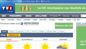 Site officiel : http://meteo.tf1.fr