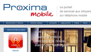 Accueil | Proxima mobile : le portail de services aux citoyens sur téléphone mobile