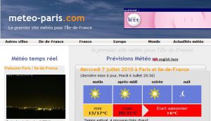 Site Officiel www meteo-paris com