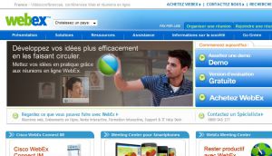 WebEx FR - Vidéoconférence, net meeting et web conférence en ligne 