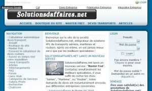 Site Officiel www solutionsdaffaires net