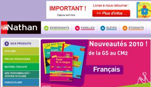 Site officiel : http://www.nathan.fr