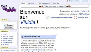 Site officiel : http://fr.vikidia.org