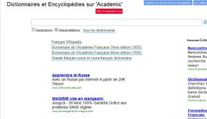 Site officiel : http://fr.academic.ru