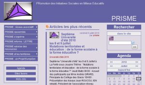 Site officiel : http://www.prisme-asso.org