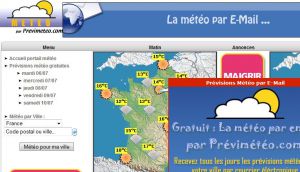 Météo pour la France à 5 Jours et le week end