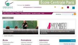 Site officiel : http://www.ecp.fr