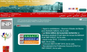 Site officiel : http://www.inp-toulouse.fr