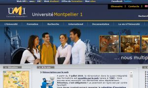 Site officiel : http://www.univ-montp1.fr