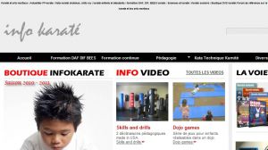 Site officiel : http://www.infokarate.com