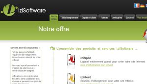 Site Officiel www izisoftware com