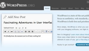 WordPress &#8250; Blog Tool and Publishing Platform